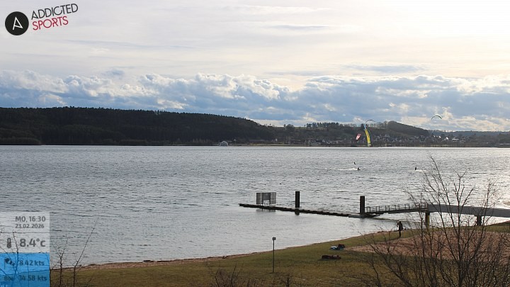 Archiv Foto Webcam Brombachsee - Nordufer Allmannsdorf