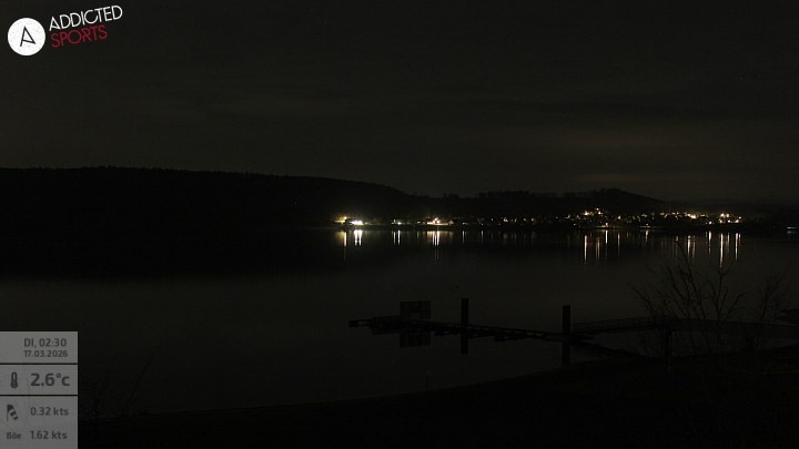 Archiv Foto Webcam Brombachsee - Nordufer Allmannsdorf