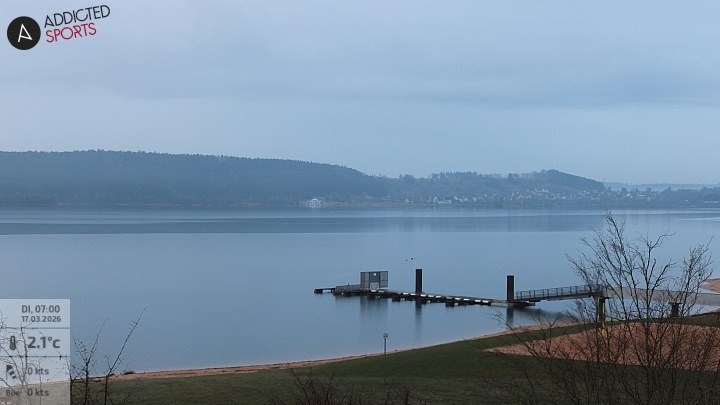 Archiv Foto Webcam Brombachsee - Nordufer Allmannsdorf