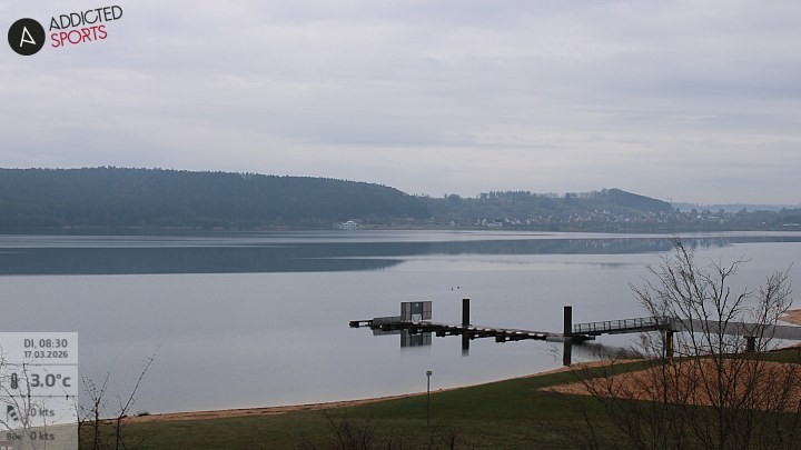 Archiv Foto Webcam Brombachsee - Nordufer Allmannsdorf