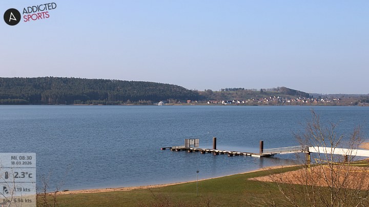 Archiv Foto Webcam Brombachsee - Nordufer Allmannsdorf