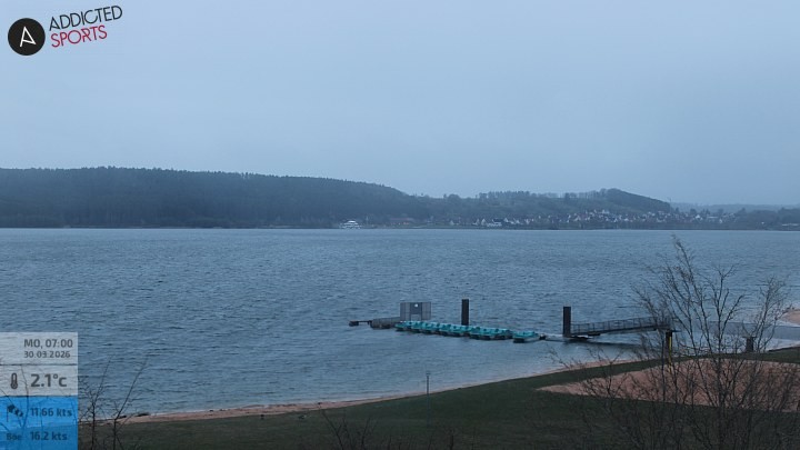 Archiv Foto Webcam Brombachsee - Nordufer Allmannsdorf