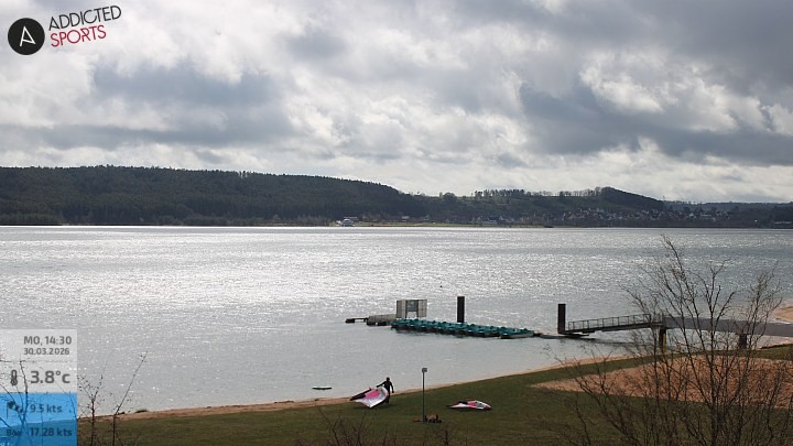 Archiv Foto Webcam Brombachsee - Nordufer Allmannsdorf