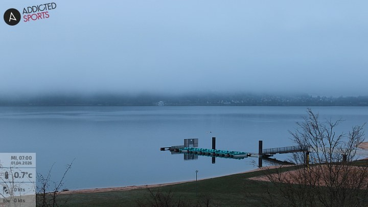 Archiv Foto Webcam Brombachsee - Nordufer Allmannsdorf