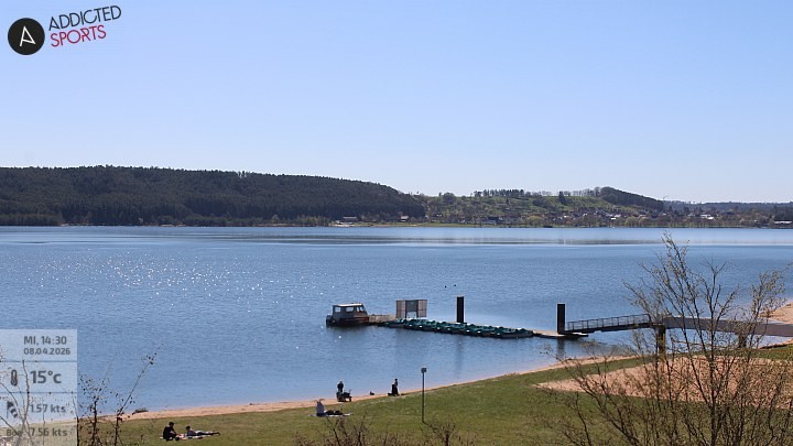 Archiv Foto Webcam Brombachsee - Nordufer Allmannsdorf