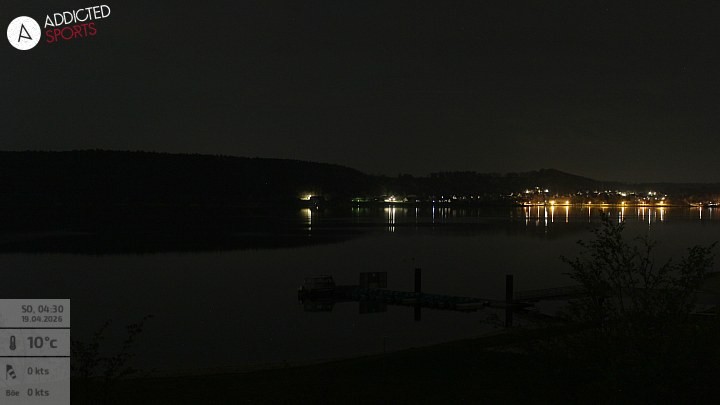 Archived image Webcam Lake Brombachsee