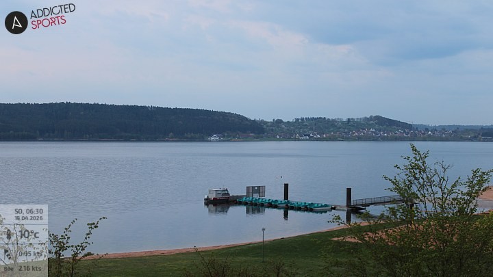 Archived image Webcam Lake Brombachsee