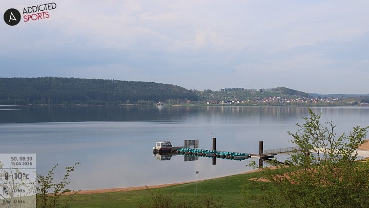 Archived image Webcam Lake Brombachsee