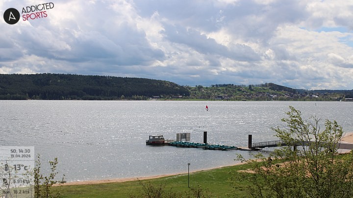 Archived image Webcam Lake Brombachsee