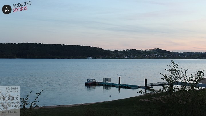 Archiv Foto Webcam Brombachsee - Nordufer Allmannsdorf