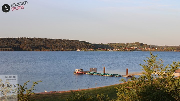 Archiv Foto Webcam Brombachsee - Nordufer Allmannsdorf