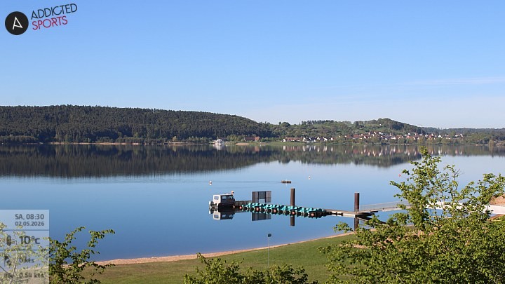 Archived image Webcam Lake Brombachsee