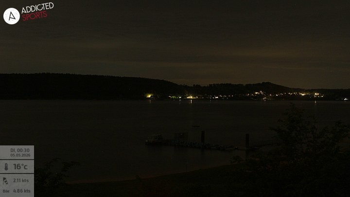 Archiv Foto Webcam Brombachsee - Nordufer Allmannsdorf