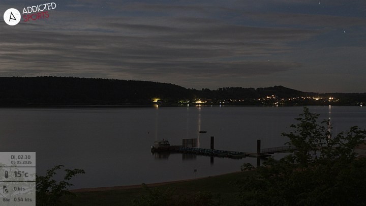 Archiv Foto Webcam Brombachsee - Nordufer Allmannsdorf