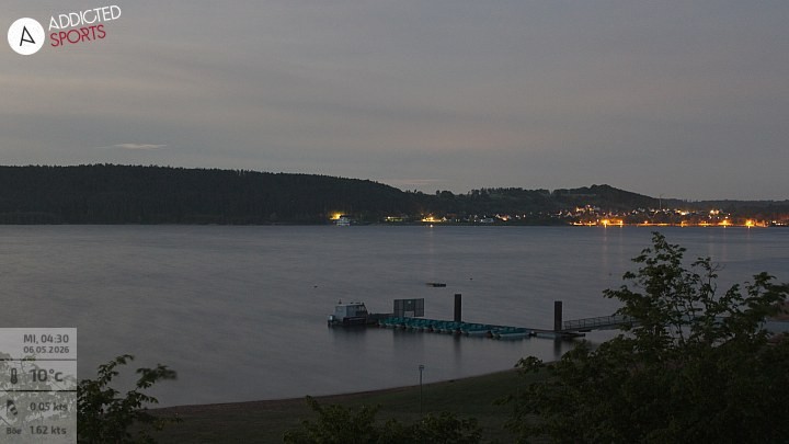 Archiv Foto Webcam Brombachsee - Nordufer Allmannsdorf