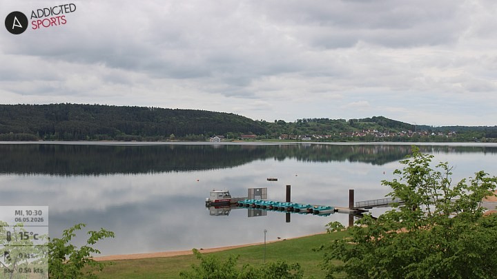 Archiv Foto Webcam Brombachsee - Nordufer Allmannsdorf