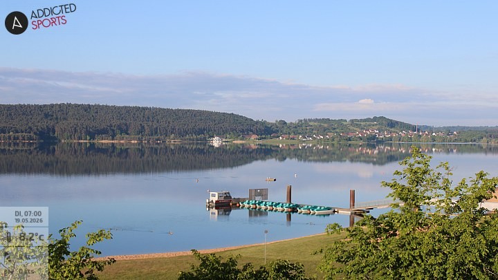 Archiv Foto Webcam Brombachsee - Nordufer Allmannsdorf