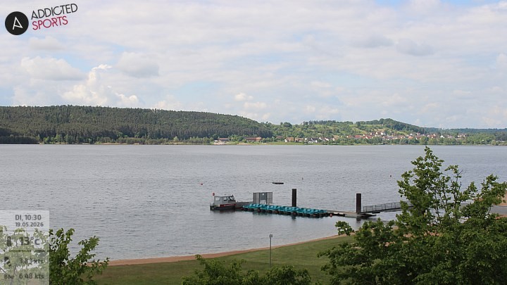 Archiv Foto Webcam Brombachsee - Nordufer Allmannsdorf