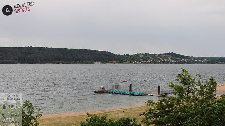 Archiv Foto Webcam Brombachsee - Nordufer Allmannsdorf
