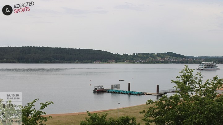 Archiv Foto Webcam Brombachsee - Nordufer Allmannsdorf