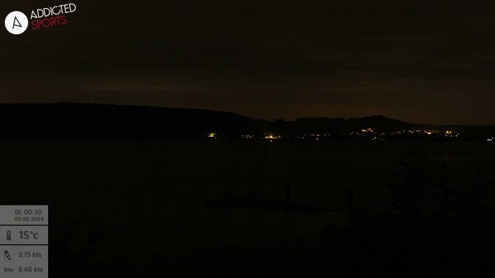 Archiv Foto Webcam Brombachsee - Nordufer Allmannsdorf