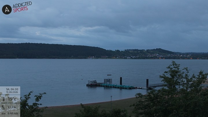 Archiv Foto Webcam Brombachsee - Nordufer Allmannsdorf