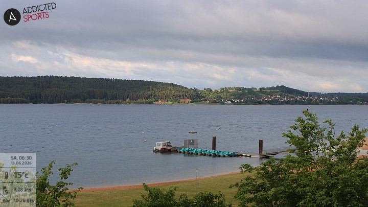 Archiv Foto Webcam Brombachsee - Nordufer Allmannsdorf