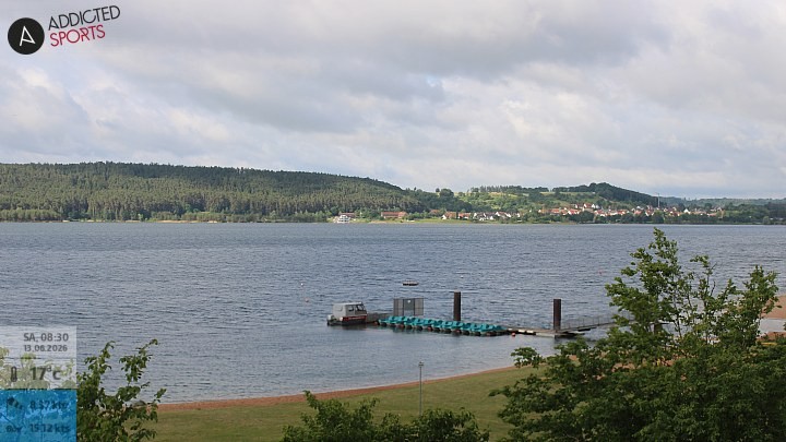 Archiv Foto Webcam Brombachsee - Nordufer Allmannsdorf