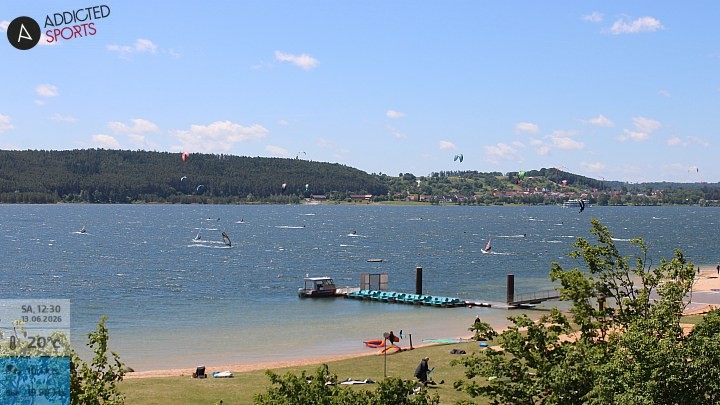 Archiv Foto Webcam Brombachsee - Nordufer Allmannsdorf