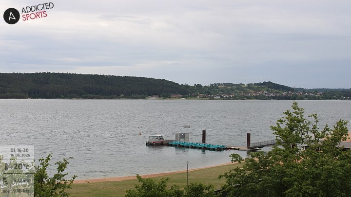 Archiv Foto Webcam Brombachsee - Nordufer Allmannsdorf