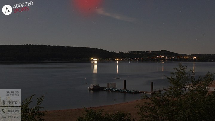 Archiv Foto Webcam Brombachsee - Nordufer Allmannsdorf
