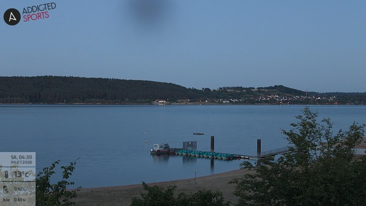 Archiv Foto Webcam Brombachsee - Nordufer Allmannsdorf