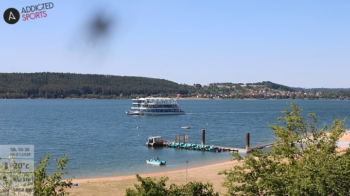 Archiv Foto Webcam Brombachsee - Nordufer Allmannsdorf