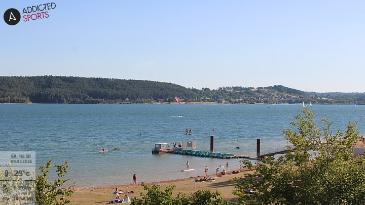 Archiv Foto Webcam Brombachsee - Nordufer Allmannsdorf