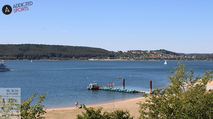 Archiv Foto Webcam Brombachsee - Nordufer Allmannsdorf