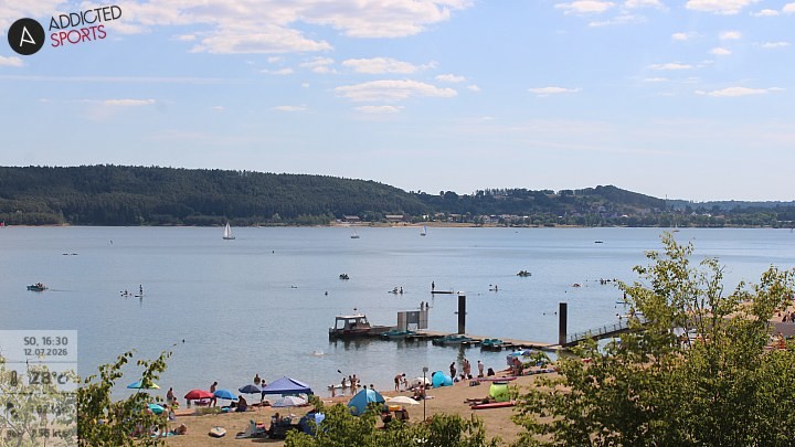 Archiv Foto Webcam Brombachsee - Nordufer Allmannsdorf