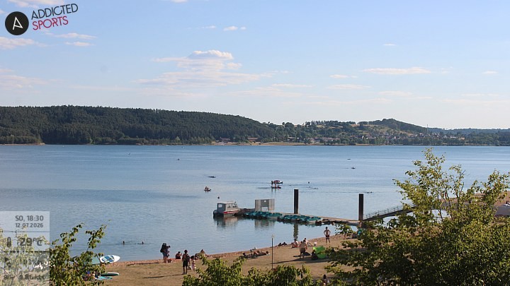 Archiv Foto Webcam Brombachsee - Nordufer Allmannsdorf