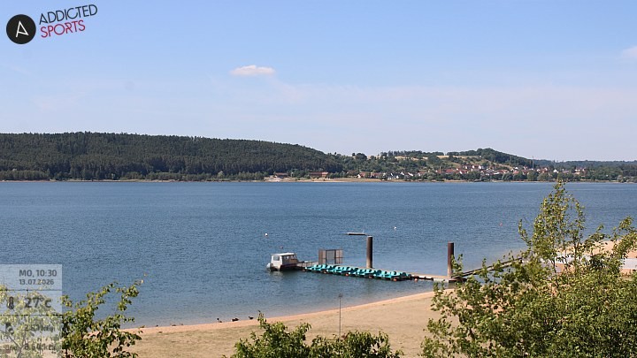 Archiv Foto Webcam Brombachsee - Nordufer Allmannsdorf