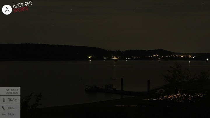 Archiv Foto Webcam Brombachsee - Nordufer Allmannsdorf