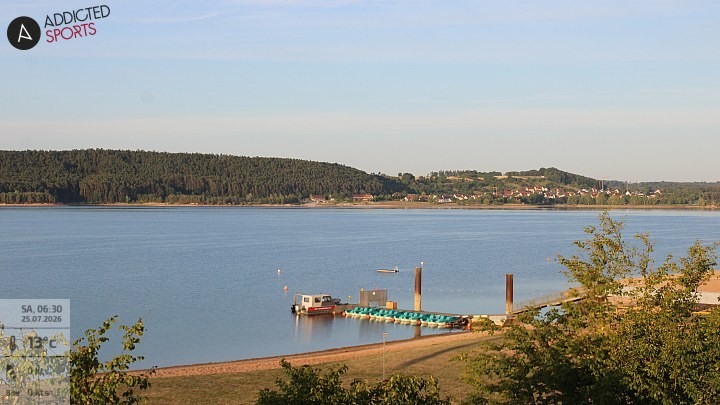 Archiv Foto Webcam Brombachsee - Nordufer Allmannsdorf