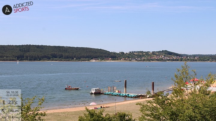Archiv Foto Webcam Brombachsee - Nordufer Allmannsdorf
