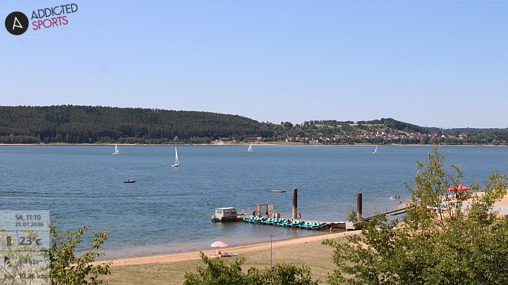 Archiv Foto Webcam Brombachsee - Nordufer Allmannsdorf