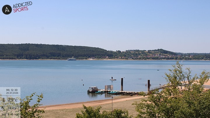 Archiv Foto Webcam Brombachsee - Nordufer Allmannsdorf