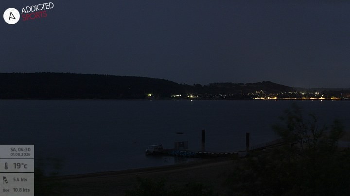 Archiv Foto Webcam Brombachsee - Nordufer Allmannsdorf