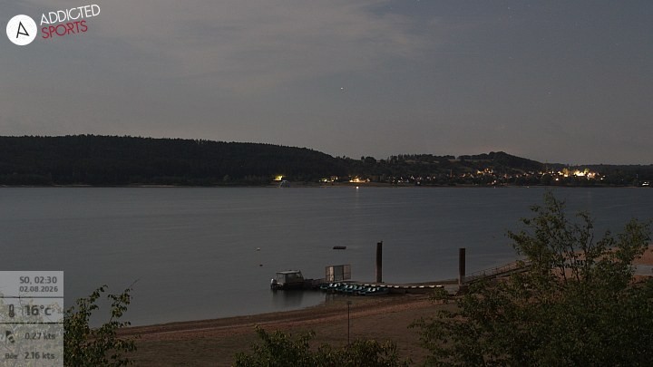 Archiv Foto Webcam Brombachsee - Nordufer Allmannsdorf