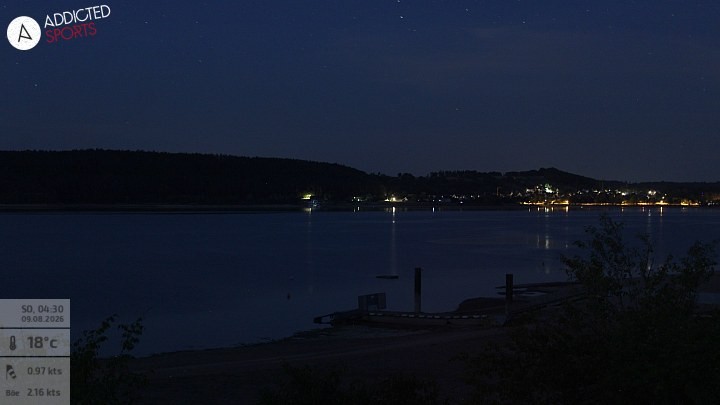 Archiv Foto Webcam Brombachsee - Nordufer Allmannsdorf