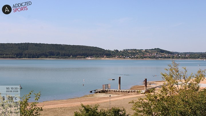 Archiv Foto Webcam Brombachsee - Nordufer Allmannsdorf