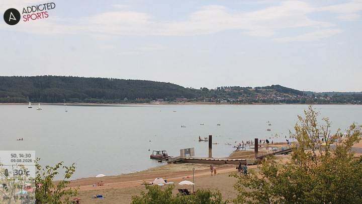 Archiv Foto Webcam Brombachsee - Nordufer Allmannsdorf