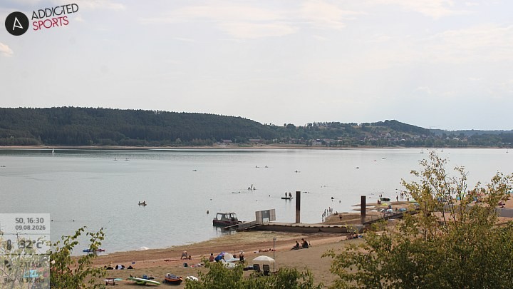 Archiv Foto Webcam Brombachsee - Nordufer Allmannsdorf