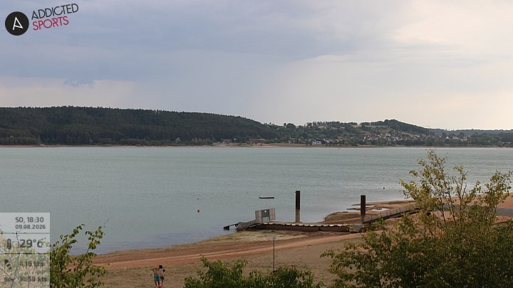 Archiv Foto Webcam Brombachsee - Nordufer Allmannsdorf